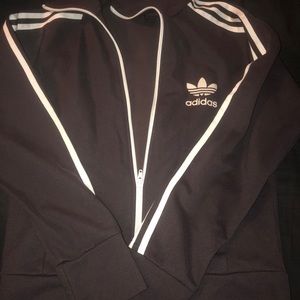 Adidas charcoal jacket